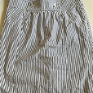 Brooks Brothers seersucker skirt